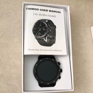 Tinwoo smart watch in black